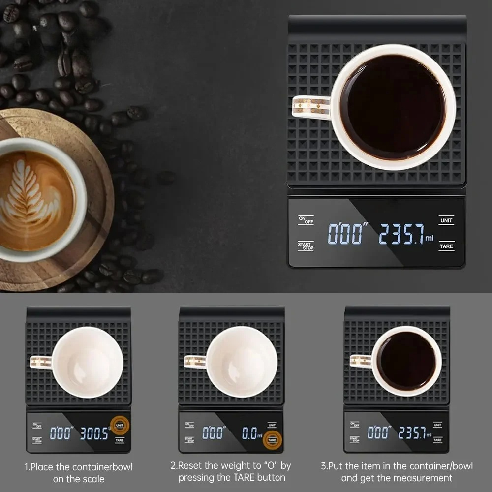 Kitchen Electronics Gadgets - Smart Coffee Electronic Scale High Precision
