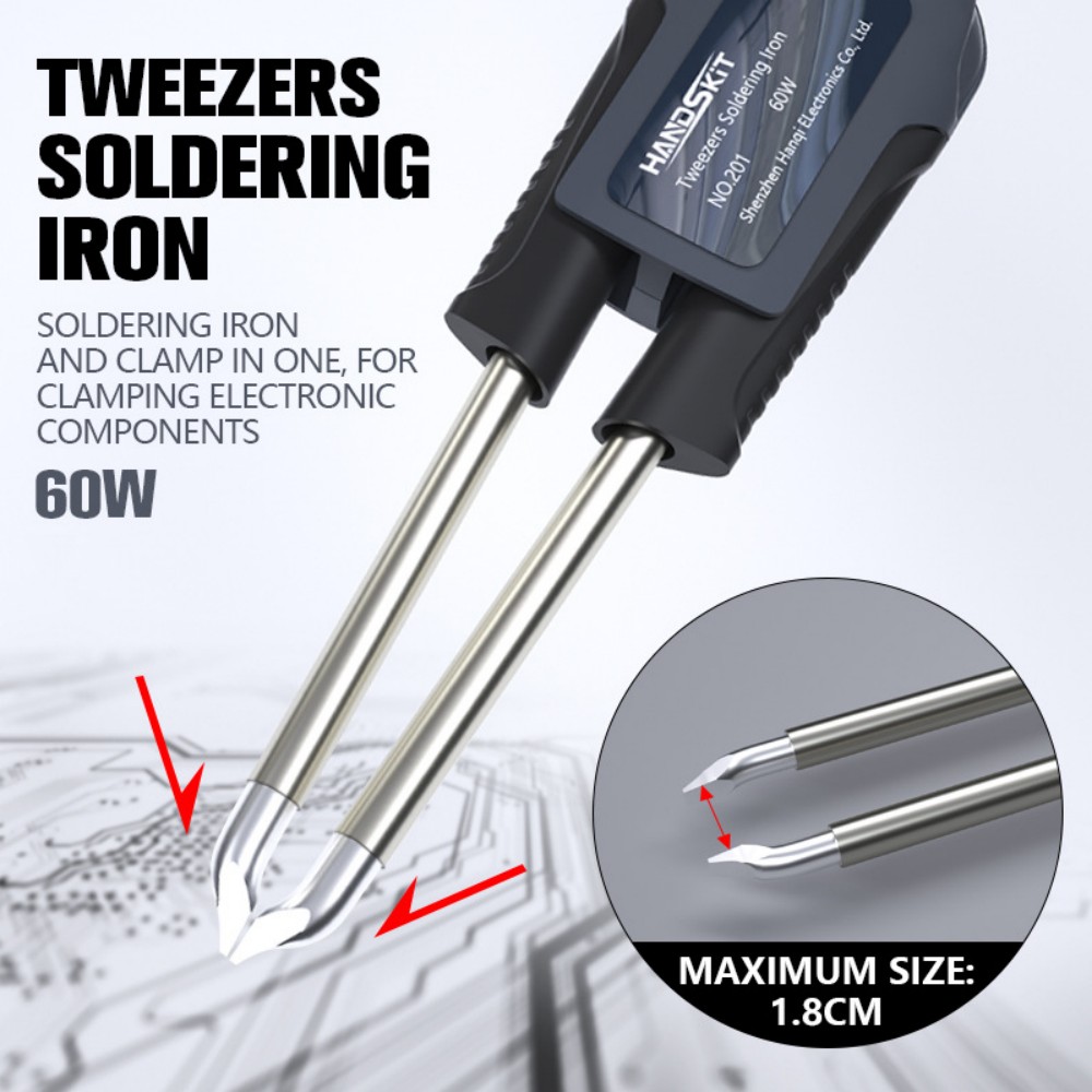 Electronic Gadgets - T12 Soldering Tweezer Handle – Dual-Channel