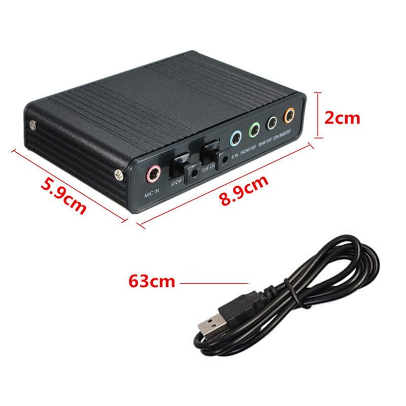 AA19 USB Optical Sound Card 6  - Usb Sound Card External recension och pris