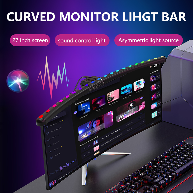 RGB Light Bar Monitor Smart Wi - Rgb Desk Lamp Smart recension och pris