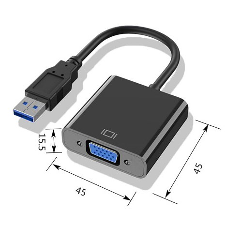 NEW 2026 USB 3.0 To VGA Adapte - Usb Sound Card External recension och pris