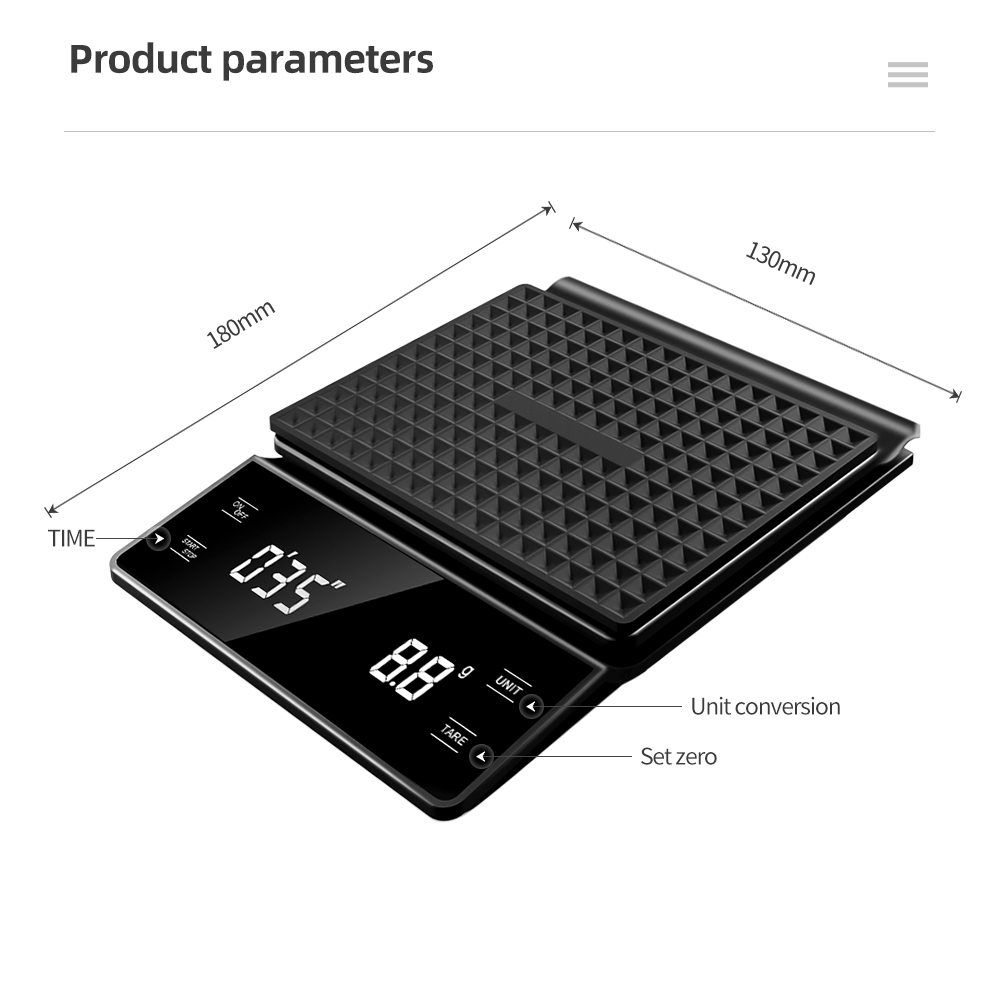 Smart Coffee Electronic Scale  - Kitchen Electronics Gadgets recension och pris
