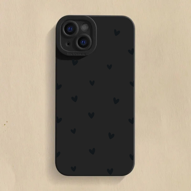 Black Love Heart Protector Pho - Samsung Galaxy A55 recension och pris