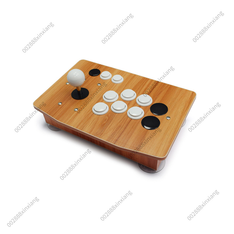 Solid Wood DIY Arcade Joystick - Retro Game Controller Usb recension och pris