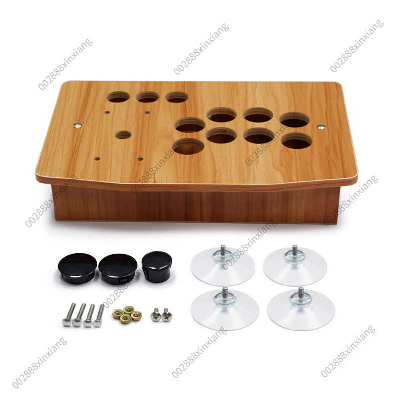 Solid Wood DIY Arcade Joystick - Retro Game Controller Usb recension och pris