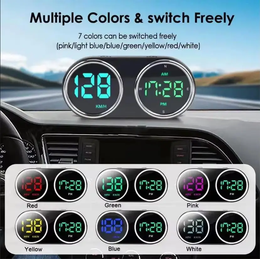 Car Motorcycle Electronic Cloc - Electronics Gadgets For Car recension och pris