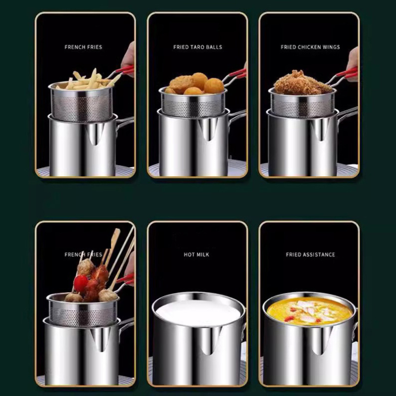 304 Stainless Steel Deep Fryer - Kitchen Electronics Gadgets recension och pris