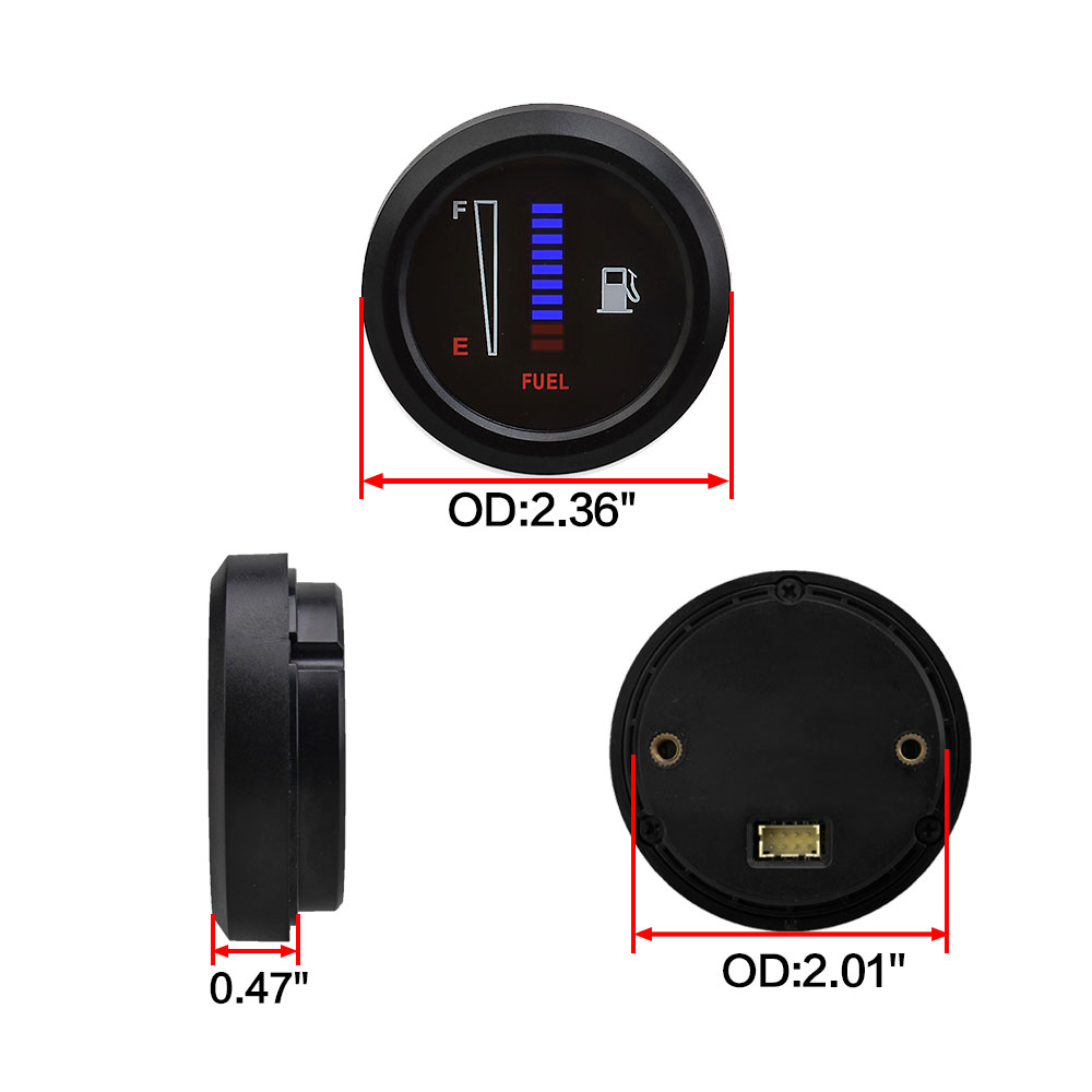 Car Motorcycle Fuel Level Gaug - Electronics Gadgets For Car recension och pris