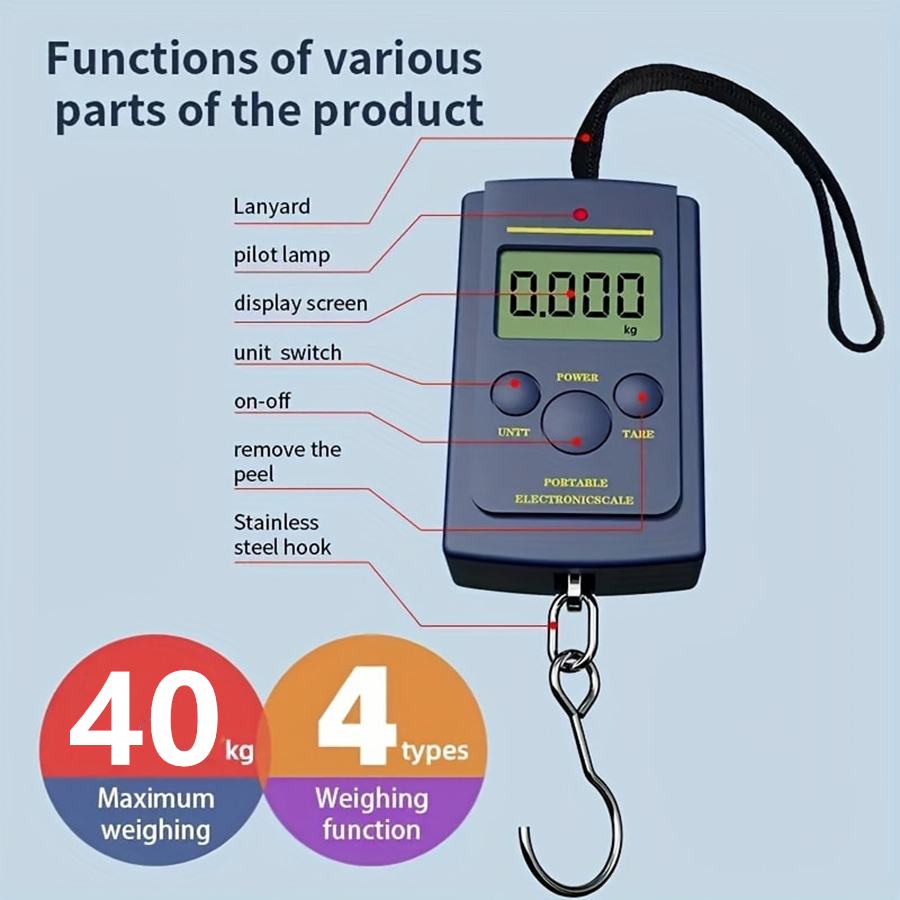 40kg Multifunctional Mini Elec - Electronic Gadgets recension och pris