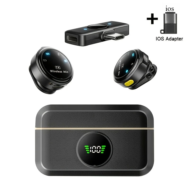 Wireless Lavalier Microphone f - Mini Electronics Gadgets recension och pris