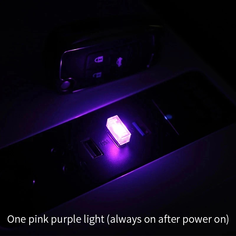 1/4pc Mini USB LED Car Light A - Electronics Gadgets For Car recension och pris