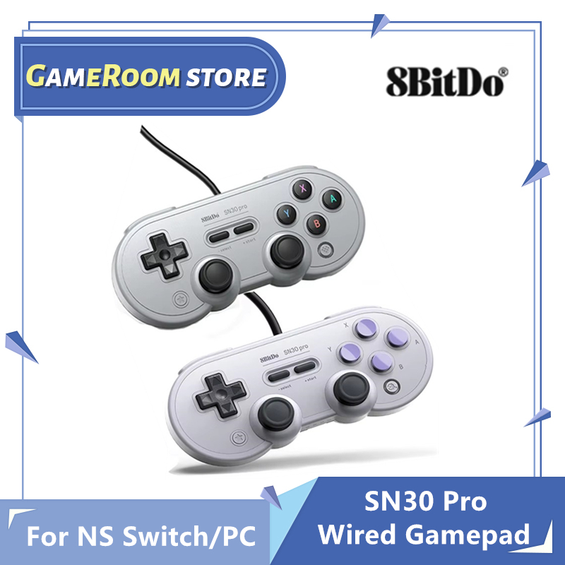 1 Or 2PCS 8BitDo SN30 Pro Wire - Retro Game Controller Usb recension och pris