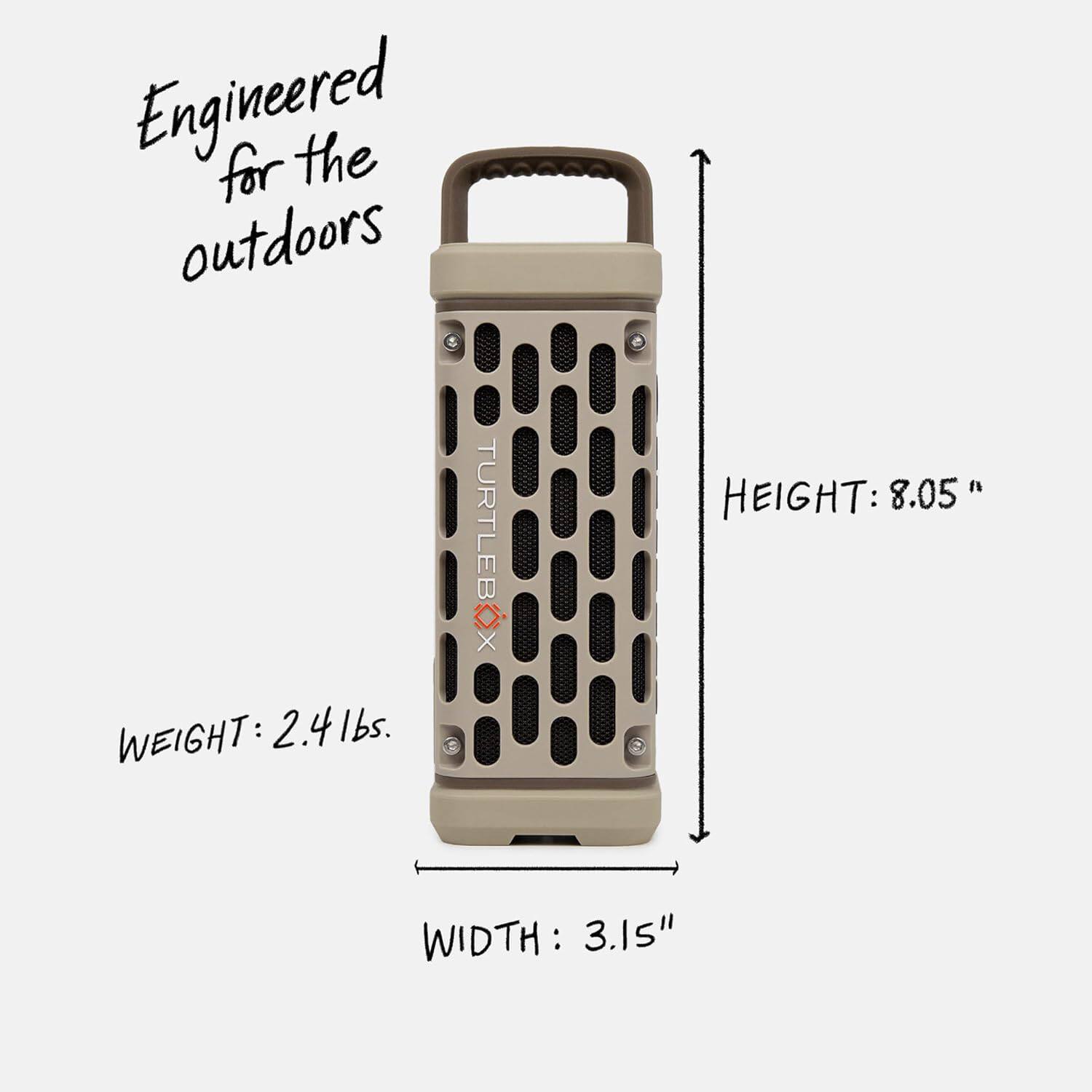Turtlebox Ranger Large volume  - Bluetooth Speaker Waterproof recension och pris