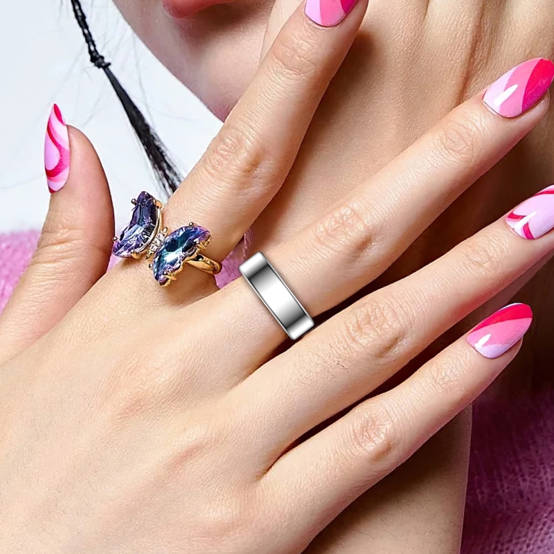 Women Men Fashion Smart Ring F - Smart Ring Health recension och pris