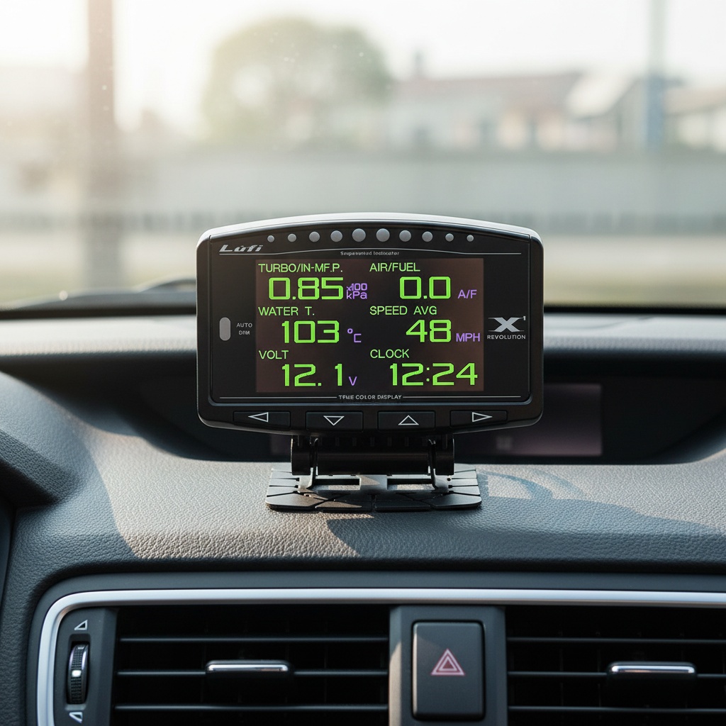 Lufi X1 OBD2 Digital Gauge Tur - Electronics Gadgets For Car recension och pris