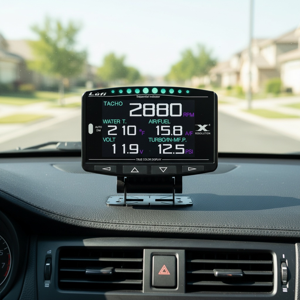 Lufi X1 OBD2 Digital Gauge Tur - Electronics Gadgets For Car recension och pris
