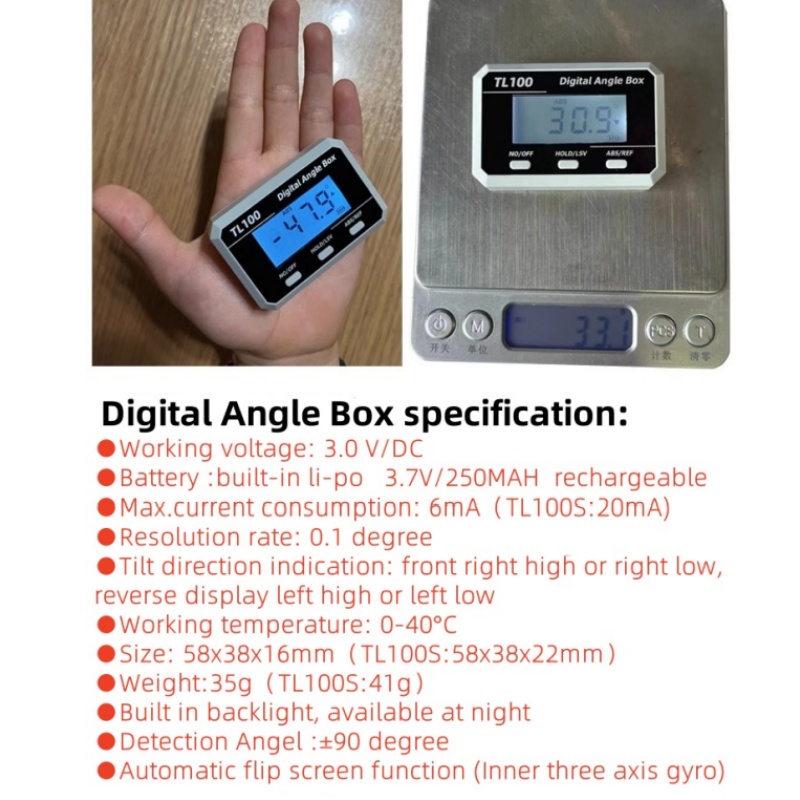 Horizontal Angle Meter Protrac - Electronics Gadgets For Car recension och pris