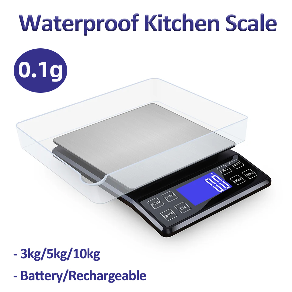 Digital Kitchen Scale 0.1g Hig - Kitchen Electronics Gadgets recension och pris