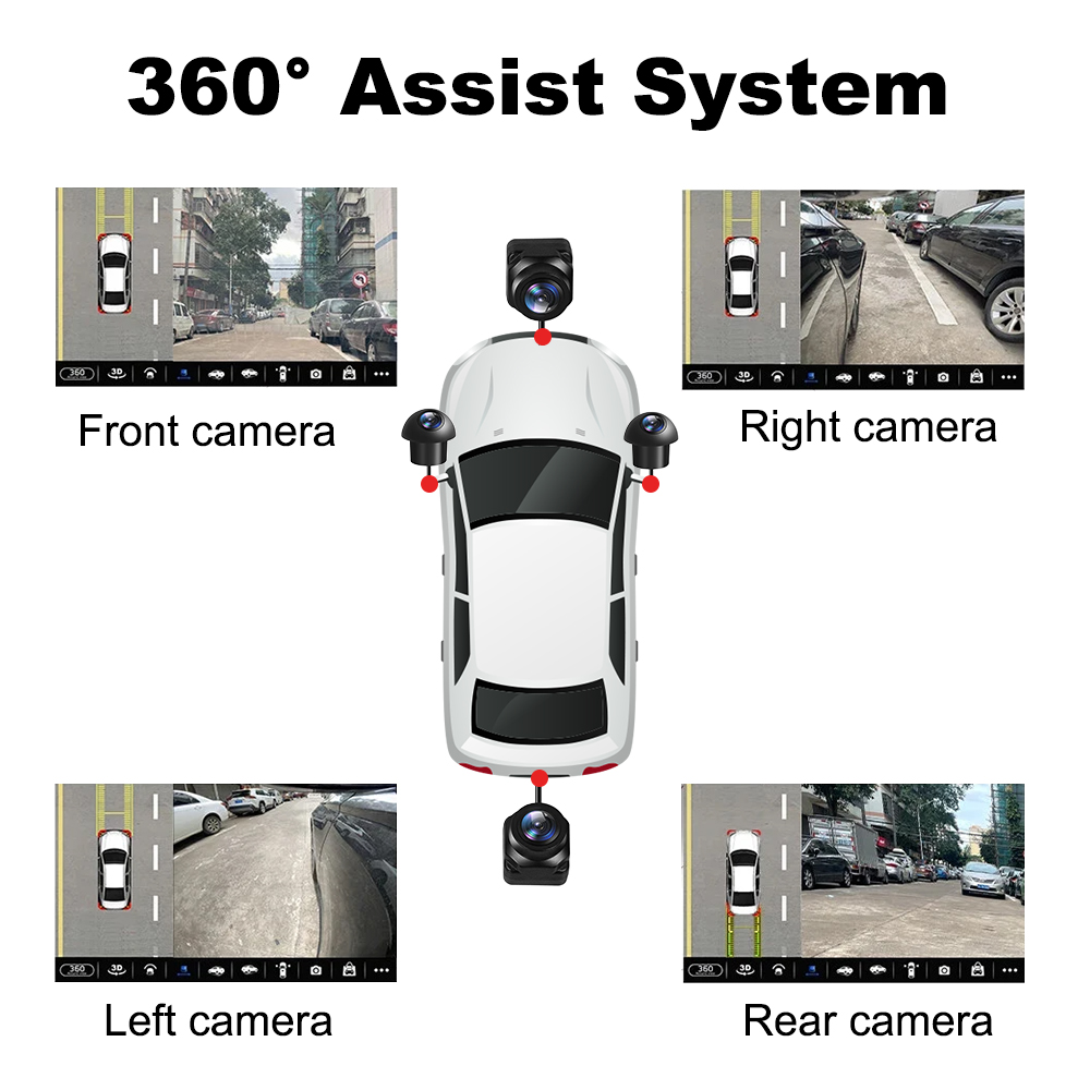 For Car Accessories 360 ° Pano - Panoramic Dash Cam 360 recension och pris