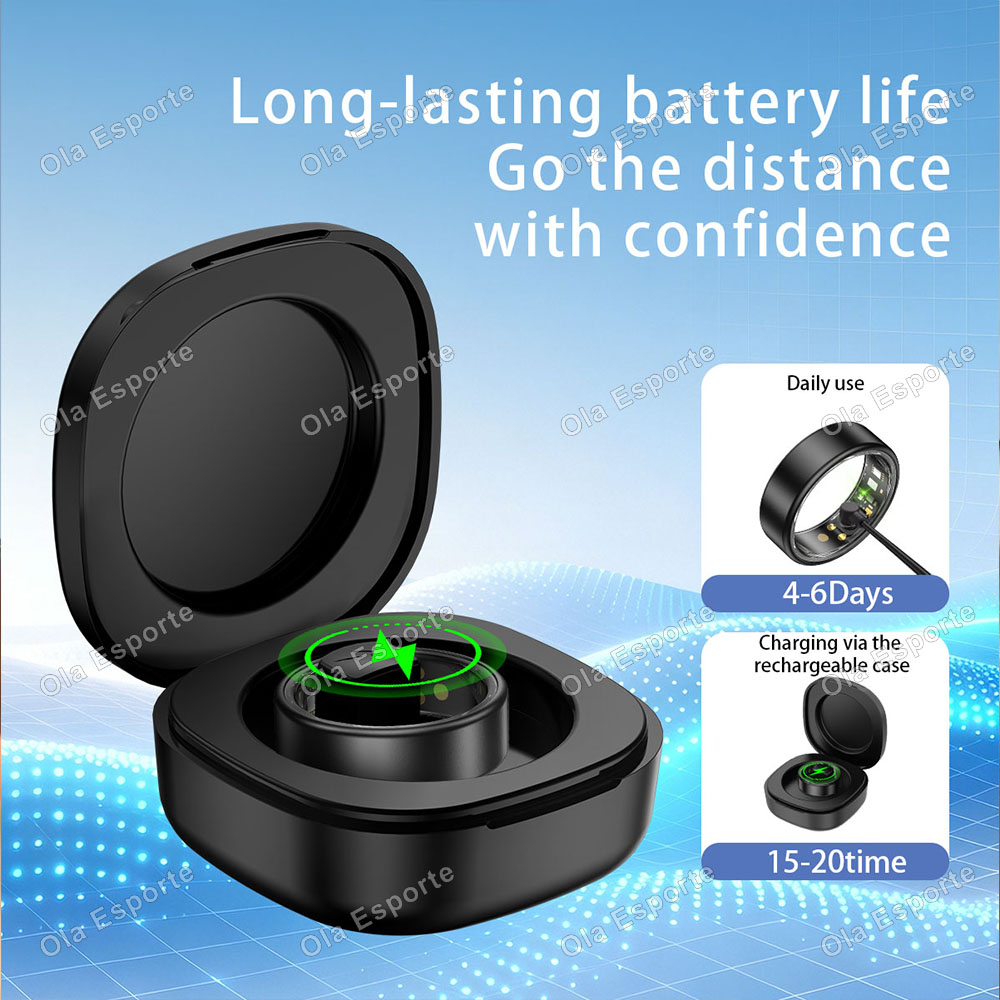 Smart Ring Men Women with Char - Smart Ring Health recension och pris