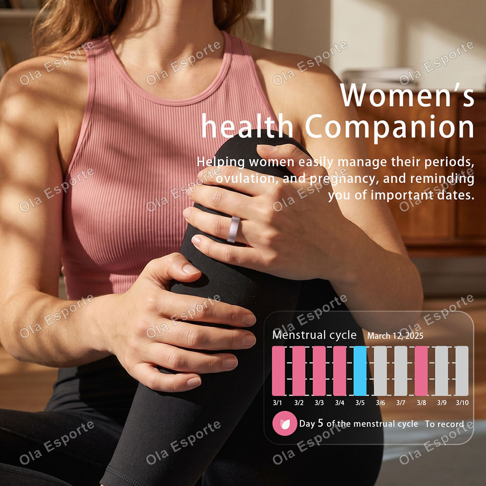 Smart Ring Men Women with Char - Smart Ring Health recension och pris