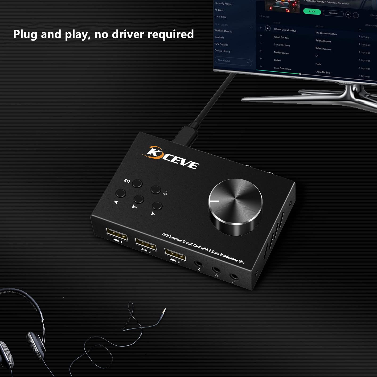 External Sound Card with Volum - Usb Sound Card External recension och pris