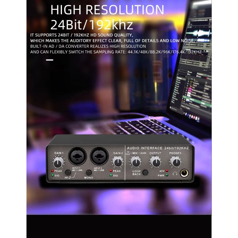 USB Interfaz de audio professi - Usb Sound Card External recension och pris