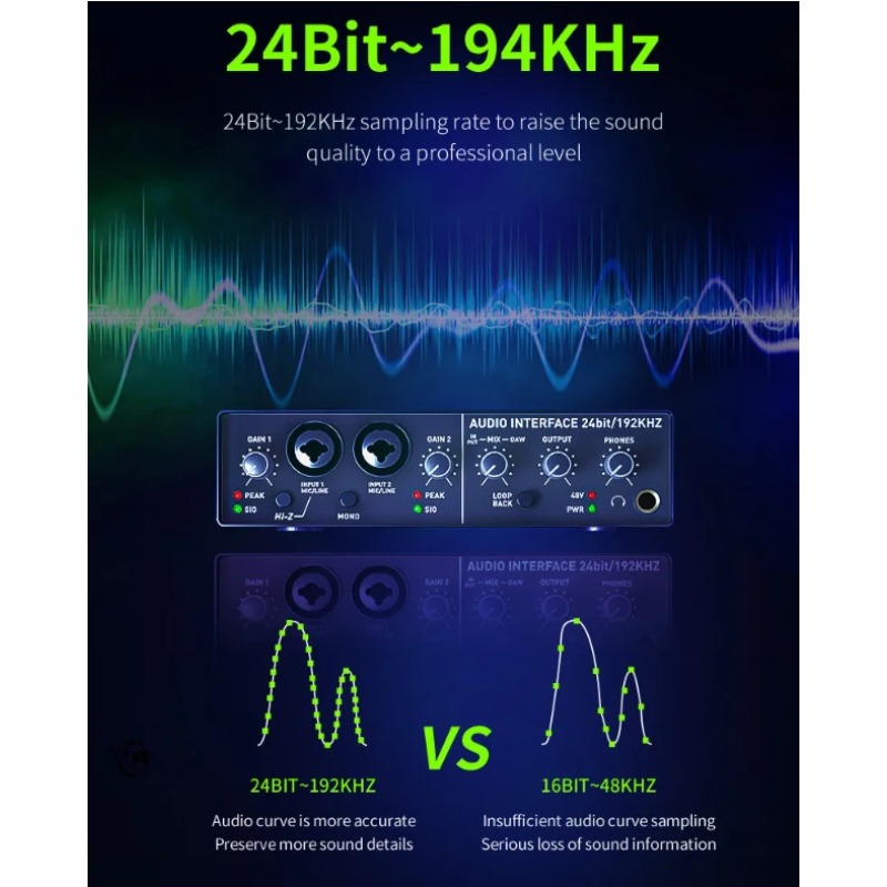 USB Interfaz de audio professi - Usb Sound Card External recension och pris