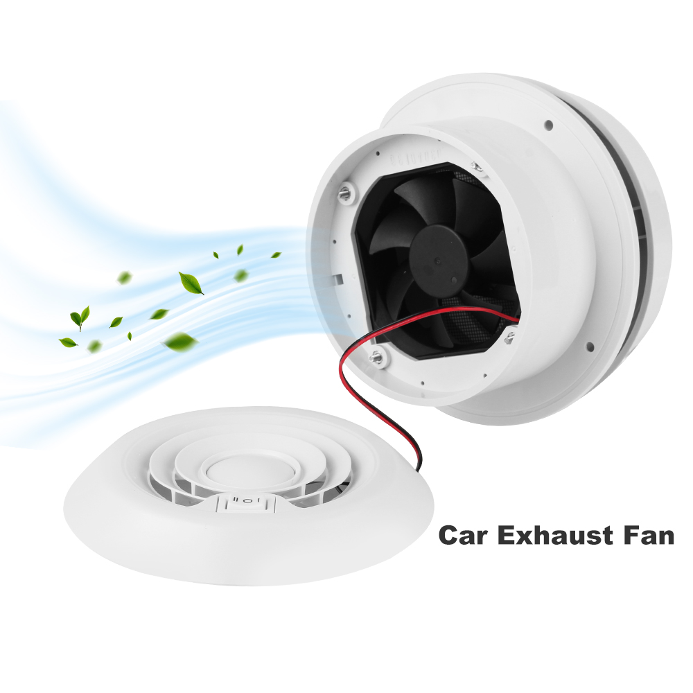 12V Car Fan 3000/4000RPM Silen - Electronics Gadgets For Car recension och pris
