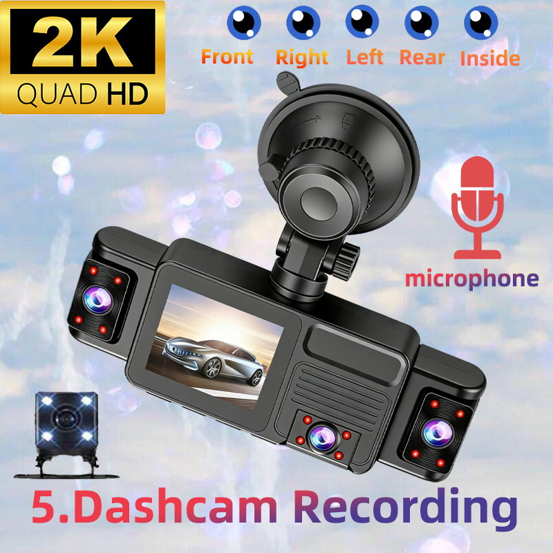 5 Channel 360° Panoramic Car D - Panoramic Dash Cam 360 recension och pris