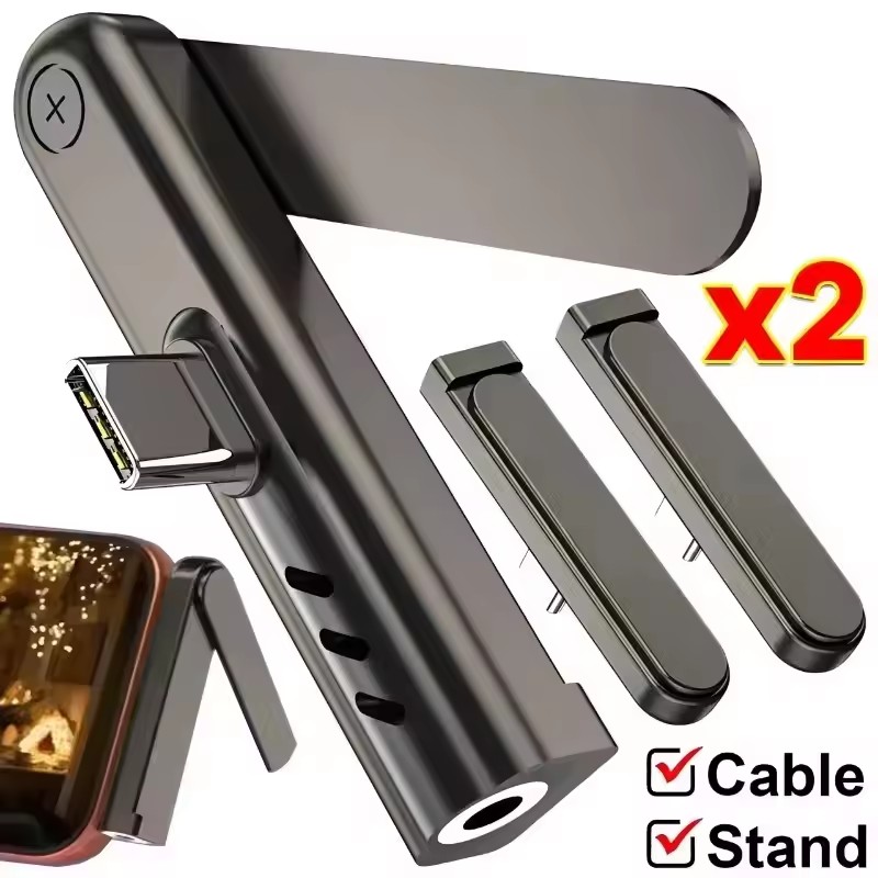 2/1PCS Portable USB C To 3.5mm - Mini Electronics Gadgets recension och pris