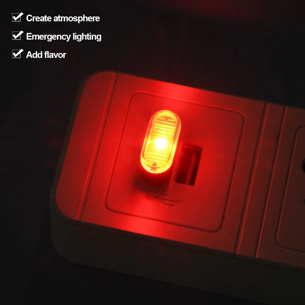 USB Auto Colorful Light Car Ac - Electronics Gadgets For Car recension och pris