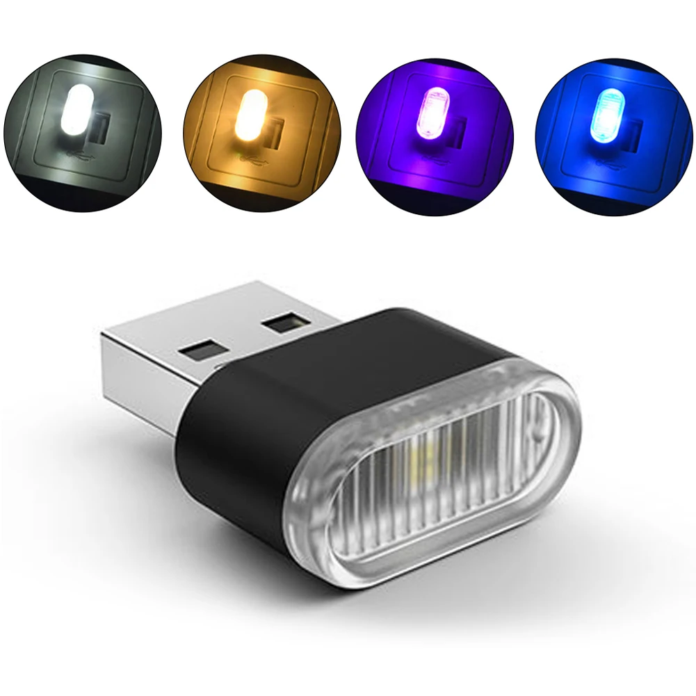 USB Auto Colorful Light Car Ac - Electronics Gadgets For Car recension och pris
