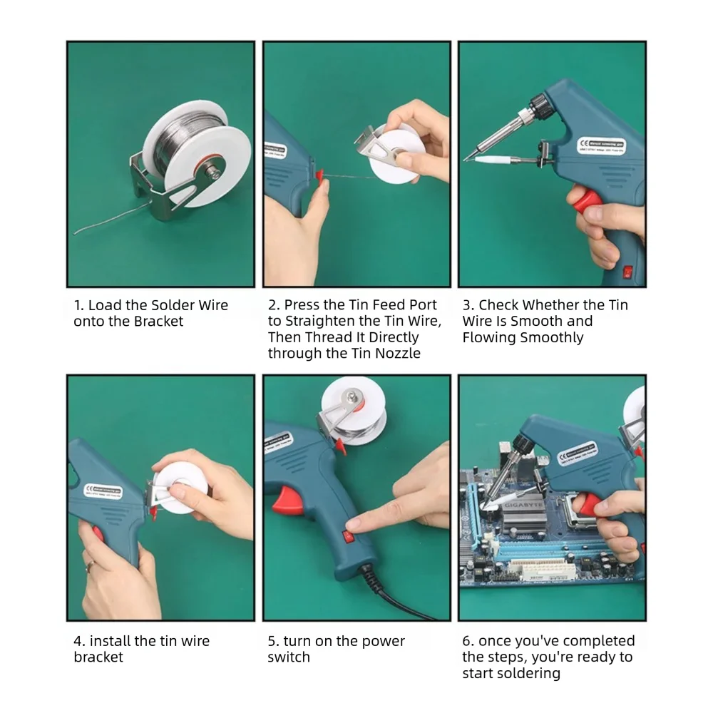 Adjustable Temperature Solderi - Electronic Gadgets recension och pris