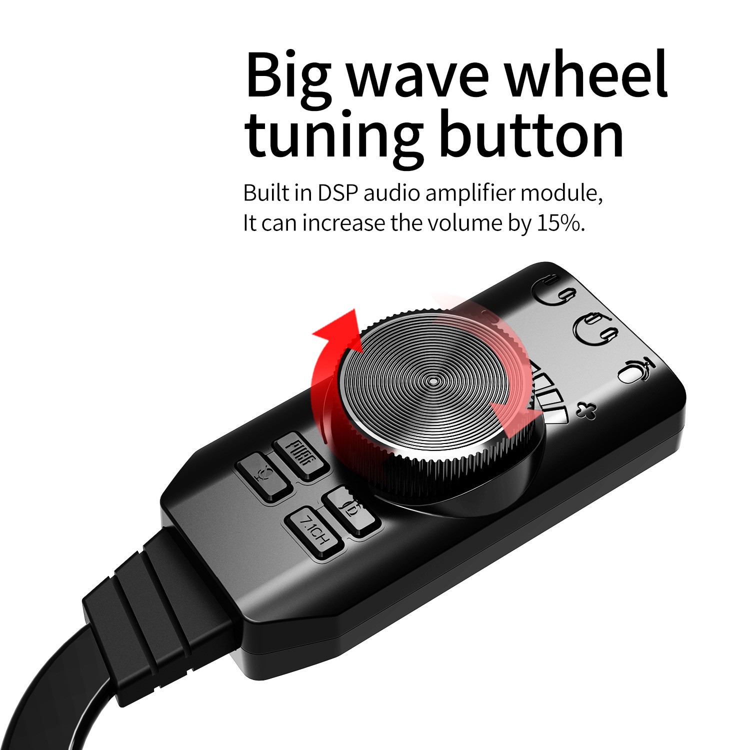 GS3 7.1 Channel Sound Card Con - Usb Sound Card External recension och pris