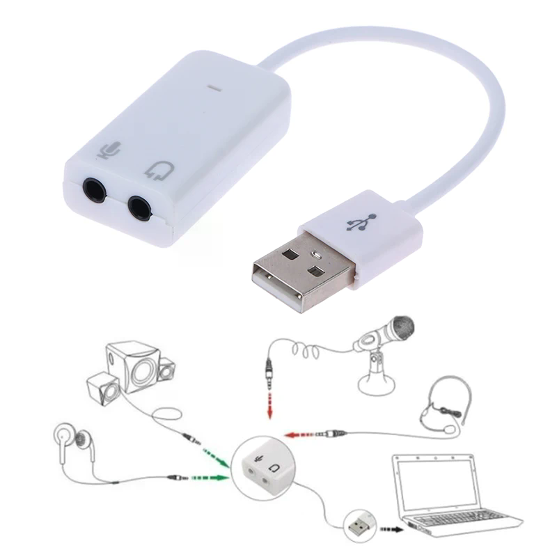 2.0 3d 7.1 5HV2 Adapter Usb to - Usb Sound Card External recension och pris