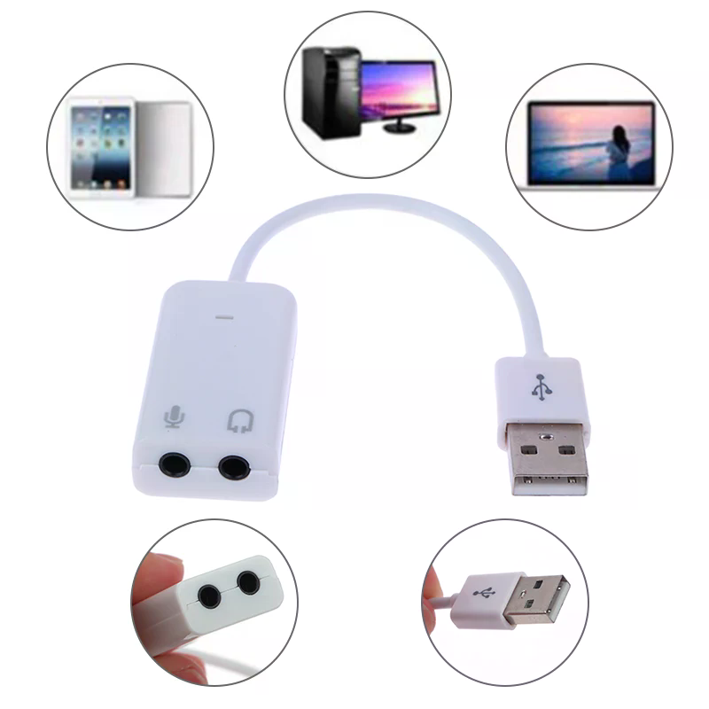 2.0 3d 7.1 5HV2 Adapter Usb to - Usb Sound Card External recension och pris