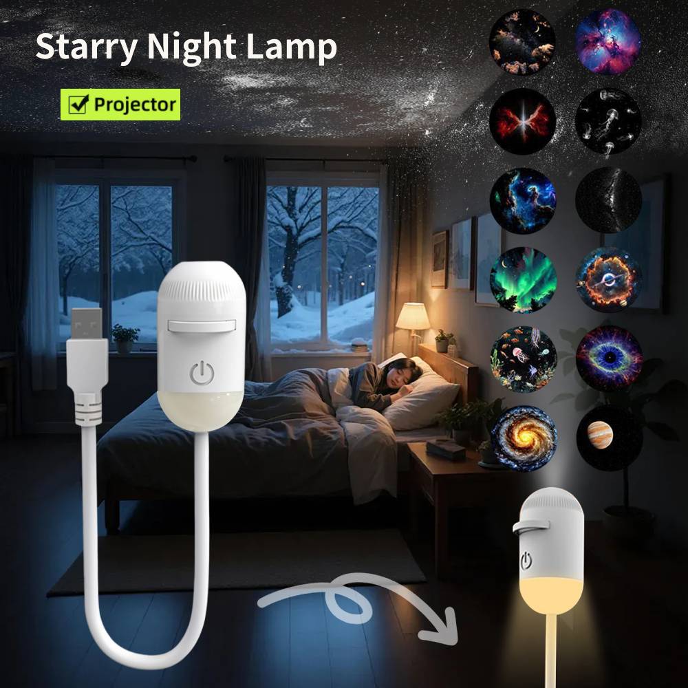 Mini Galaxy Star Projector Nig - Mini Electronics Gadgets recension och pris