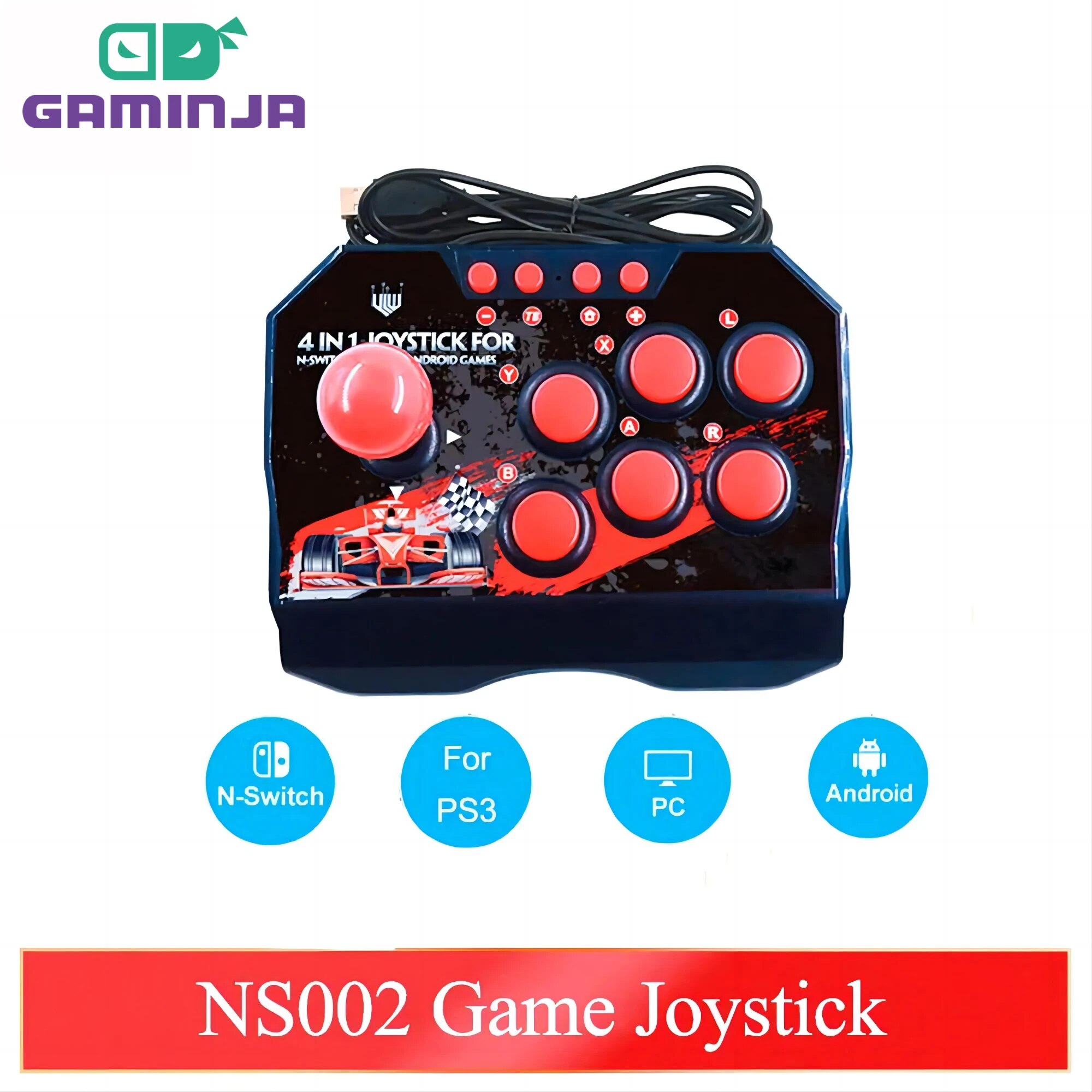 GAMINJA NS002 4 In 1 Retro Arc - Retro Game Controller Usb recension och pris