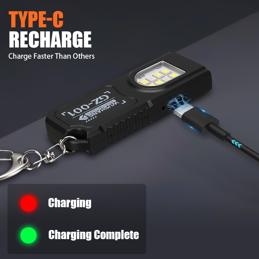 Multifunctional Keychain Flash - Mini Electronics Gadgets recension och pris