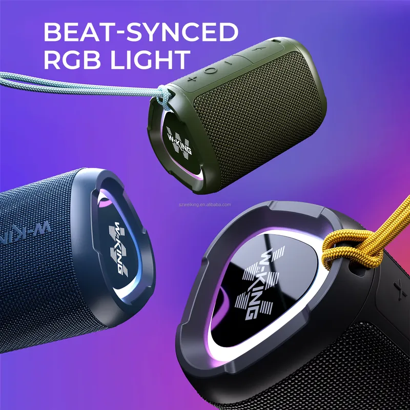 W-KING D110 RGB Wireless Bluet - Bluetooth Speaker Waterproof recension och pris