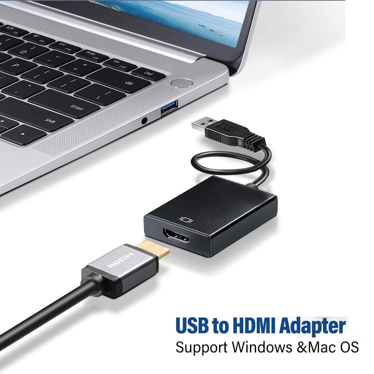USB 3.0 to HDMI Adapter 1080P  - Usb Sound Card External recension och pris