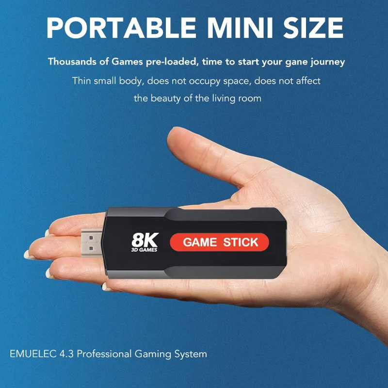 X2 Game Stick HD 4K 8K 3D Cons - Retro Game Controller Usb recension och pris