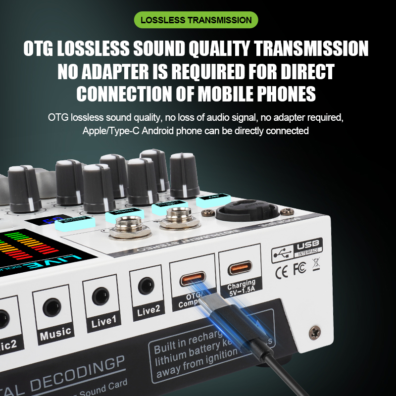 GOOERMI SN800 USB Audio Interf - Usb Sound Card External recension och pris