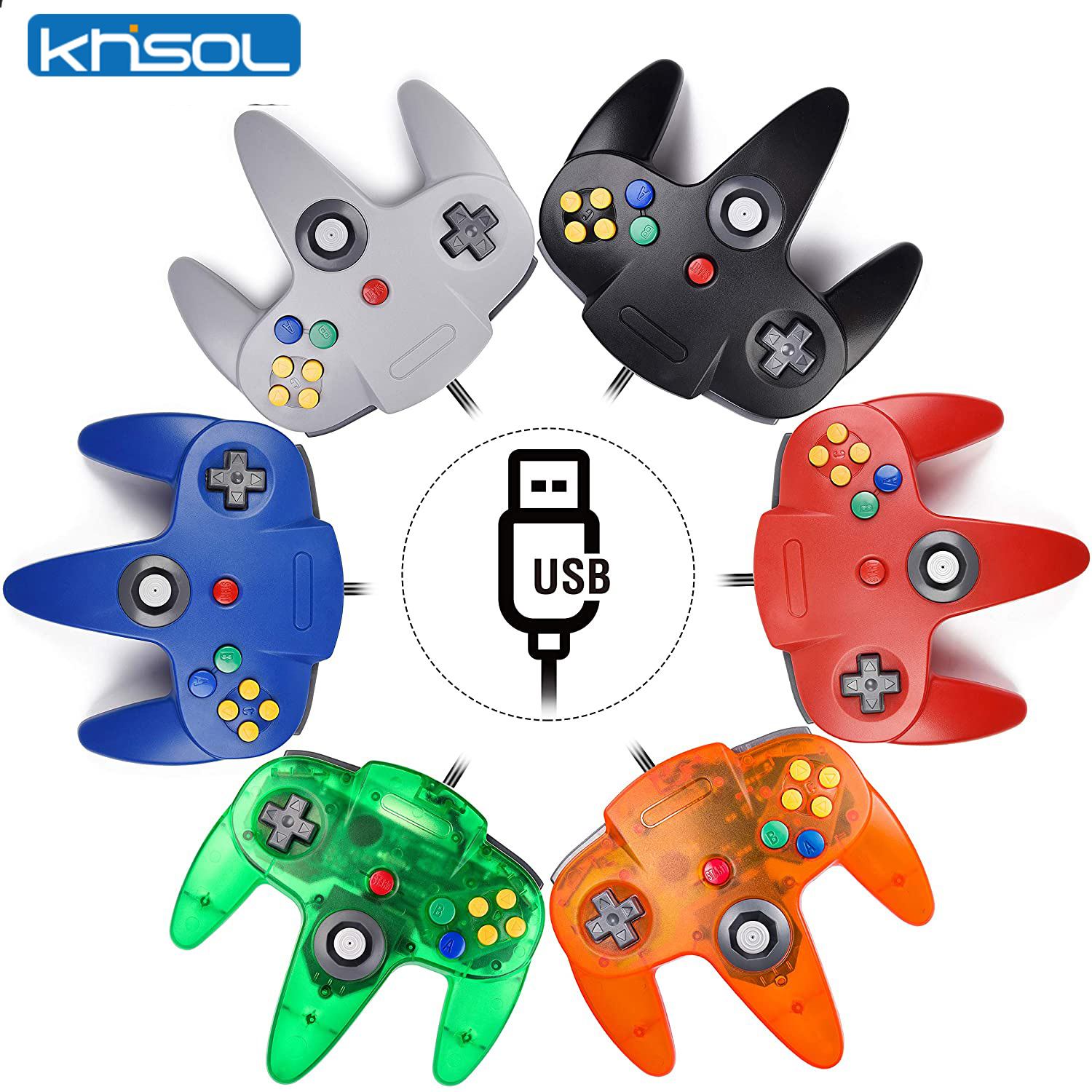 N64 Controller Classic USB Wir - Retro Game Controller Usb recension och pris