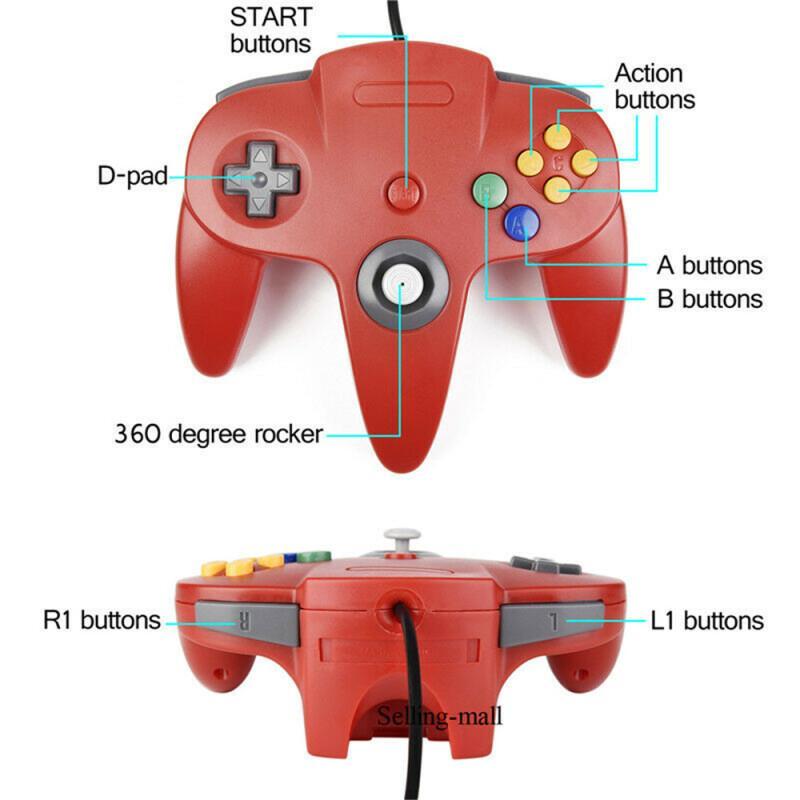 N64 Controller Classic USB Wir - Retro Game Controller Usb recension och pris