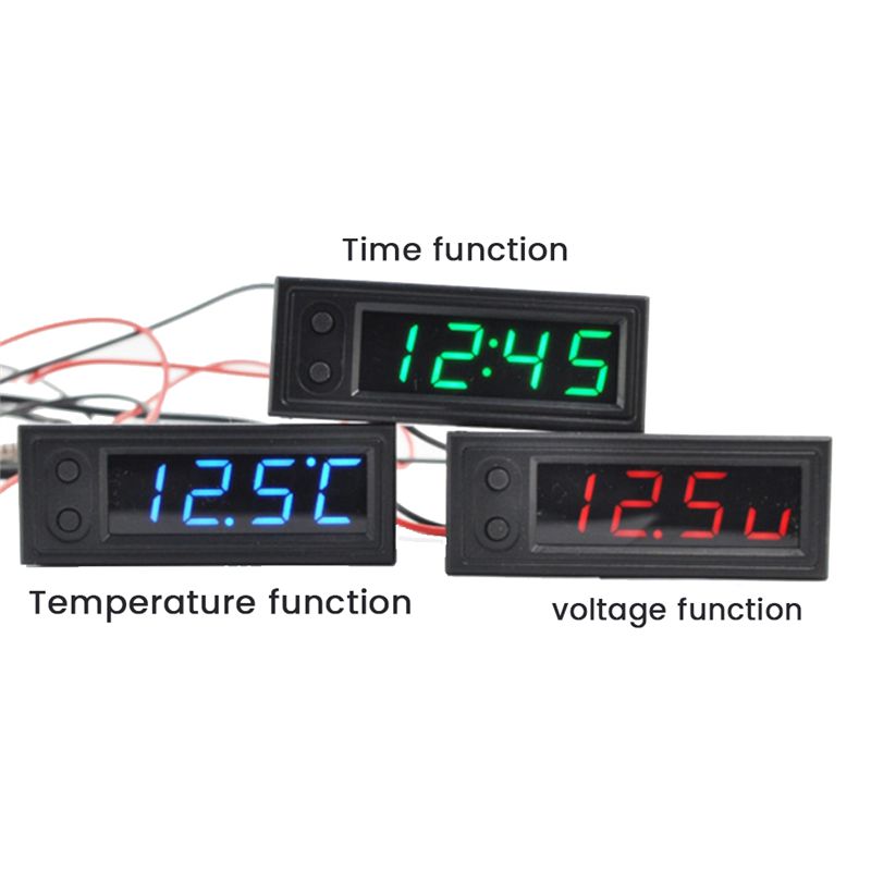 Car Clock Universal Automotive - Electronics Gadgets For Car recension och pris