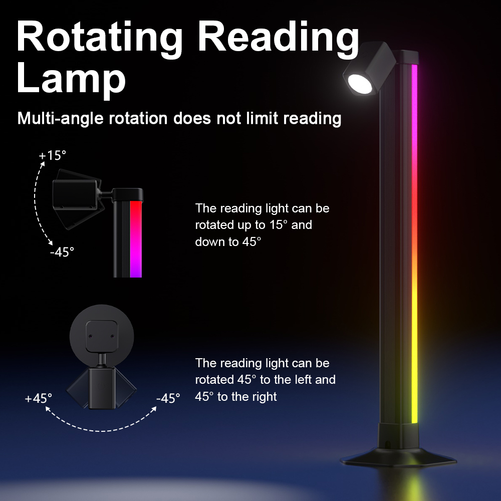 Smart RGB Desk Lamp Bluetooth  - Rgb Desk Lamp Smart recension och pris
