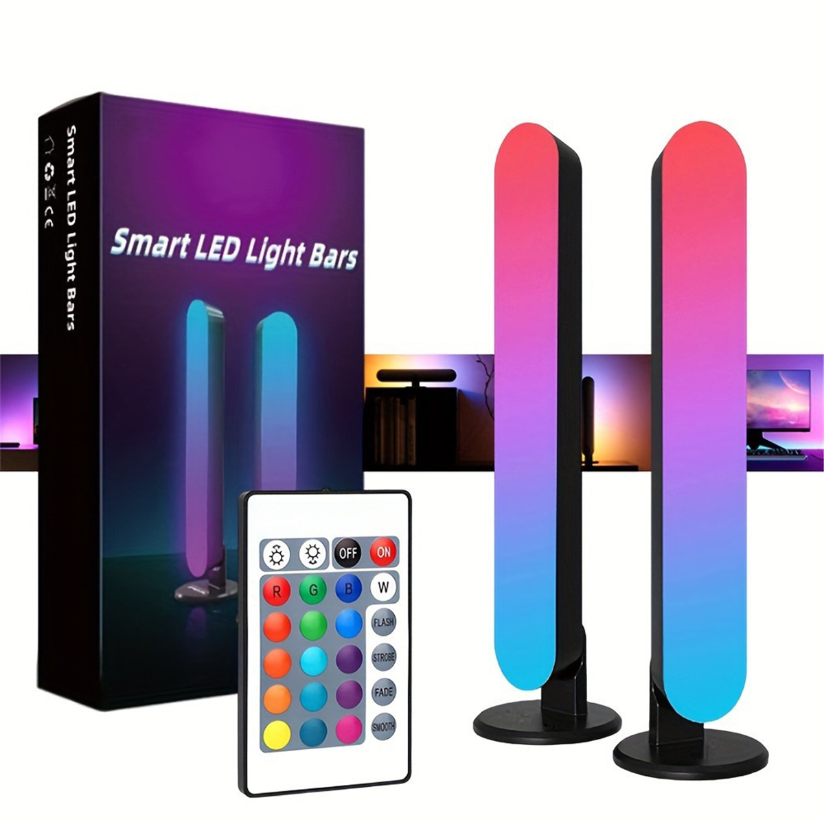 Smart Led Strip Lights With Re - Rgb Desk Lamp Smart recension och pris