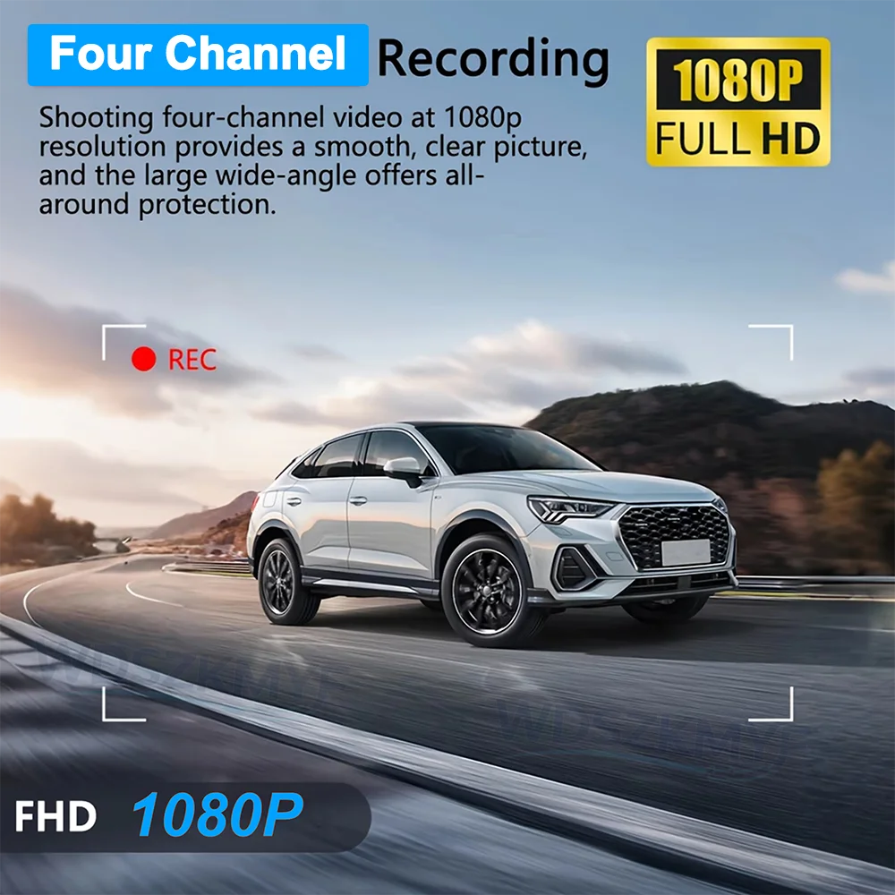 HD 1080P 3/4H 360° Panoramic D - Panoramic Dash Cam 360 recension och pris